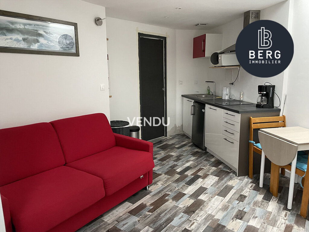 Vendu carnac studio de 18,17m2 dans le bourg