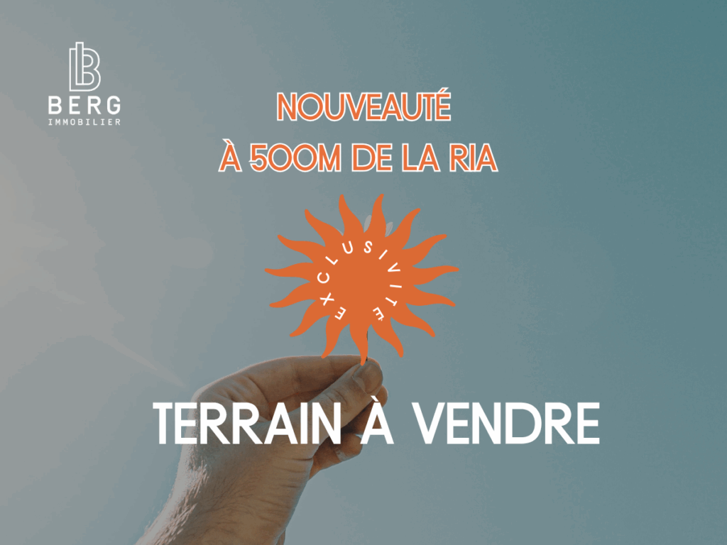 Terrain a batir belz a 500m de la ria !