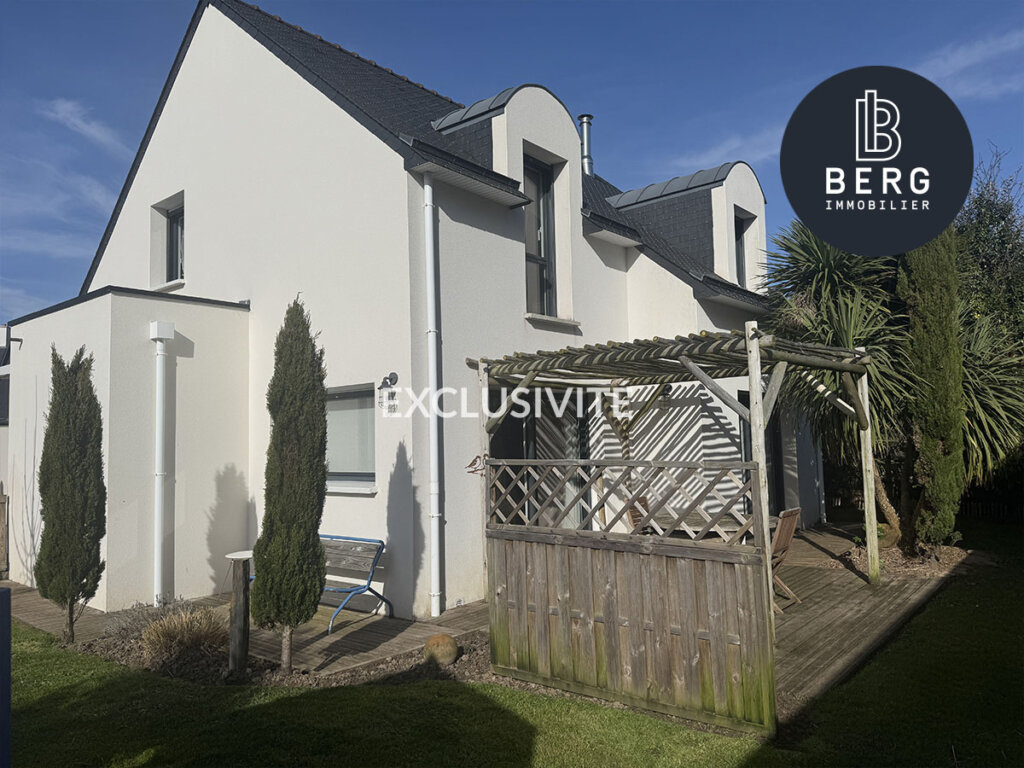 Exclusivite erdeven maison en impasse entre bourg et plage