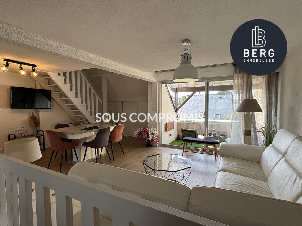 Sous compromis carnac appartement en duplex 200 m des plages et commerces