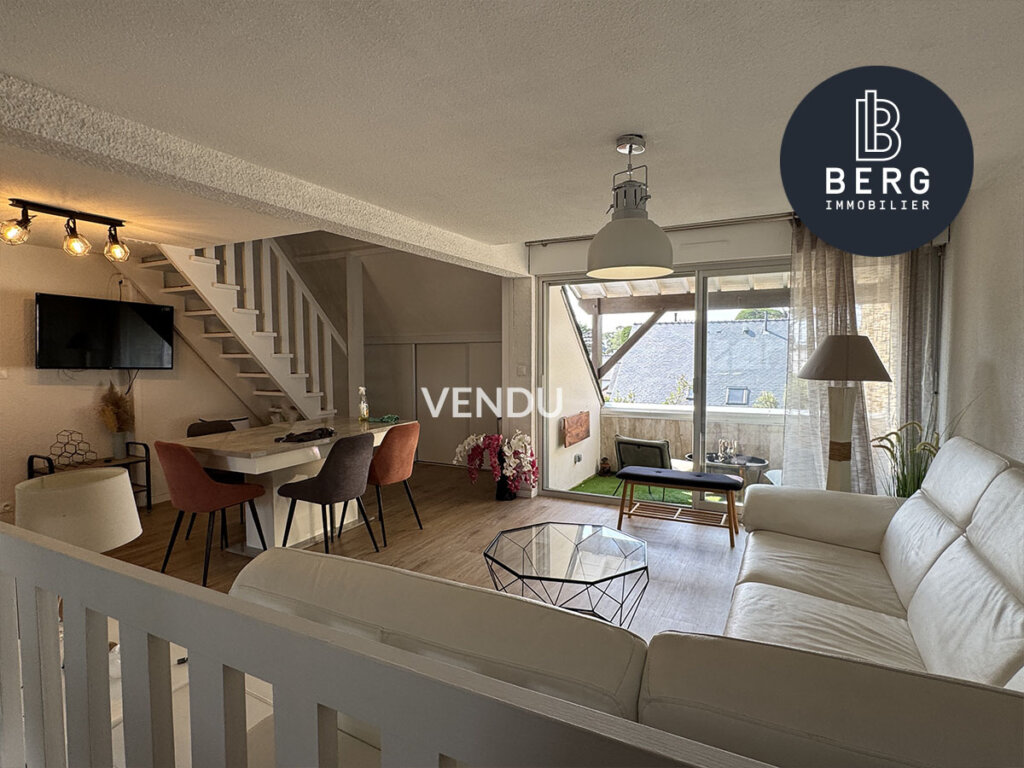 Vendu carnac appartement en duplex 200 m des plages et commerces