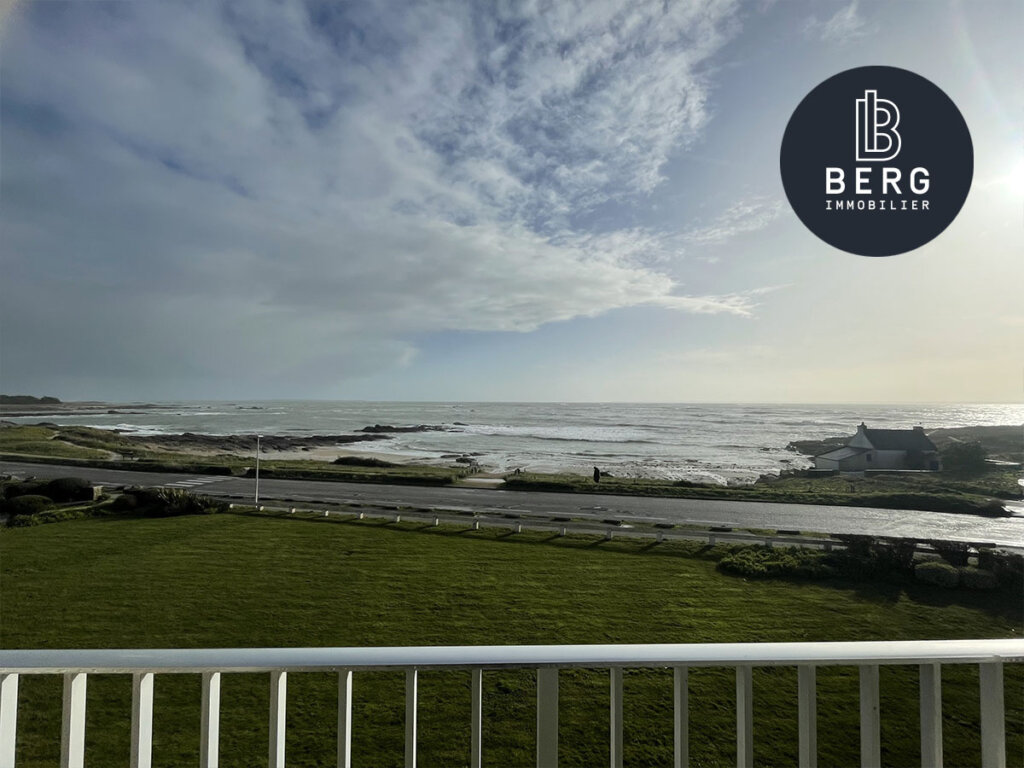 Quiberon grand studio front de mer  secteur thalasso