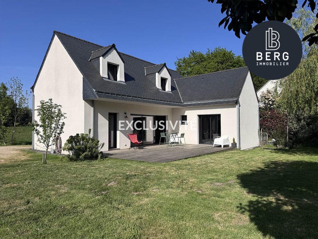 Maison contemporaine à vendre à carnac en exclusivité - au calme à 5 kms de la plage