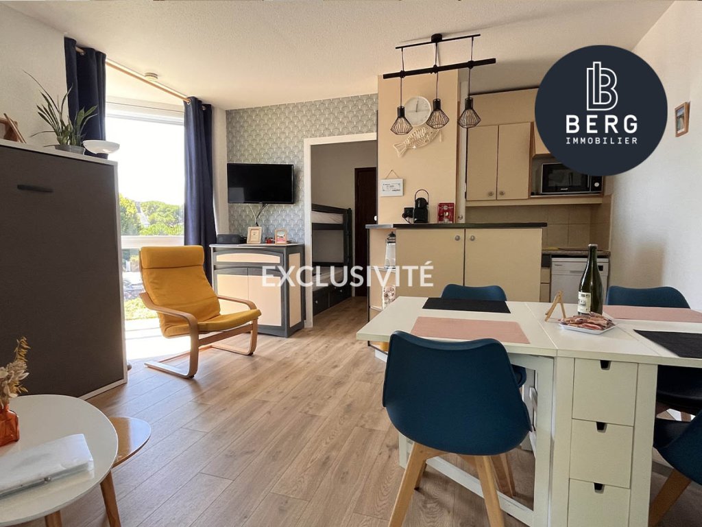 Carnac, en exclusivité appartement soigné et rénové situé à 5mn à pied de la grande plage dans une résidence a
