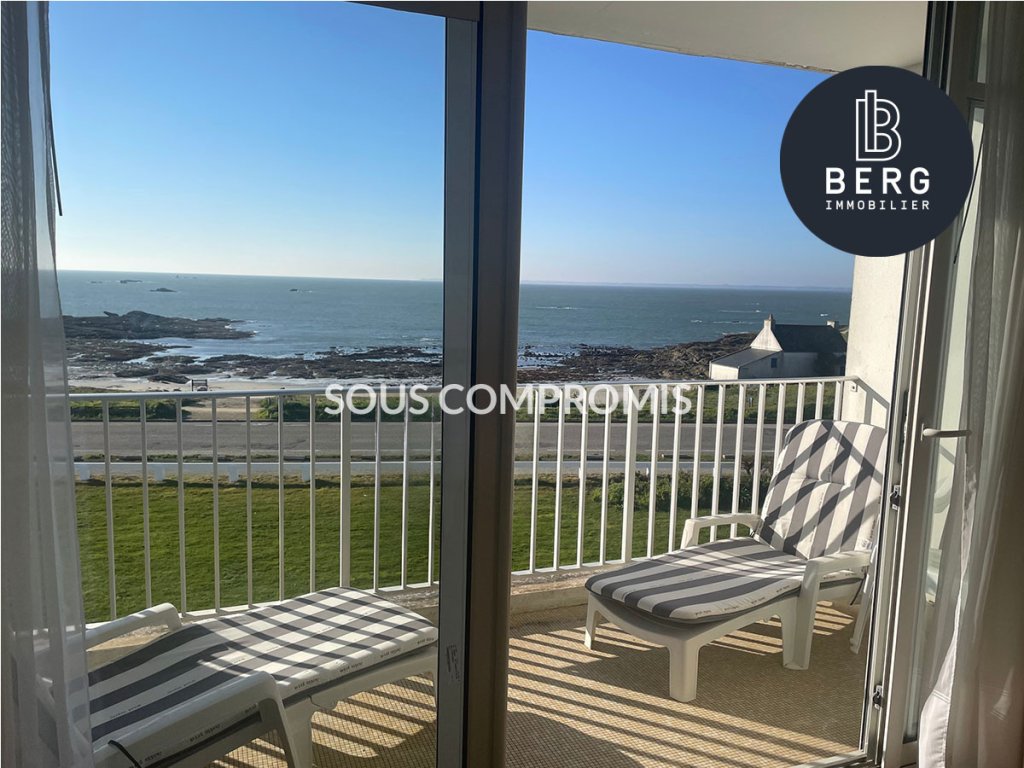 Sous compromis quiberon grand studio front de mer  secteur thalasso
