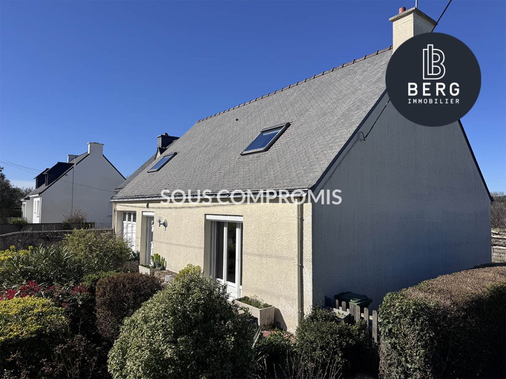 Sous compromis exclusivite plouharnel maison de 110m2 en impasse  a 1km du centre bourg
